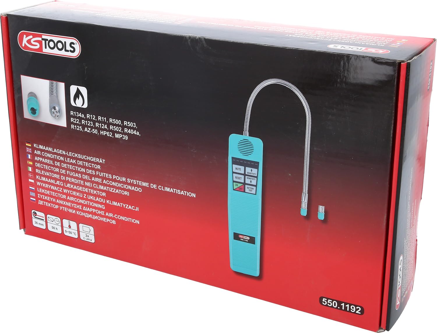 KS Tools 550.1192 Klimaanlagen-Lecksuchgerät