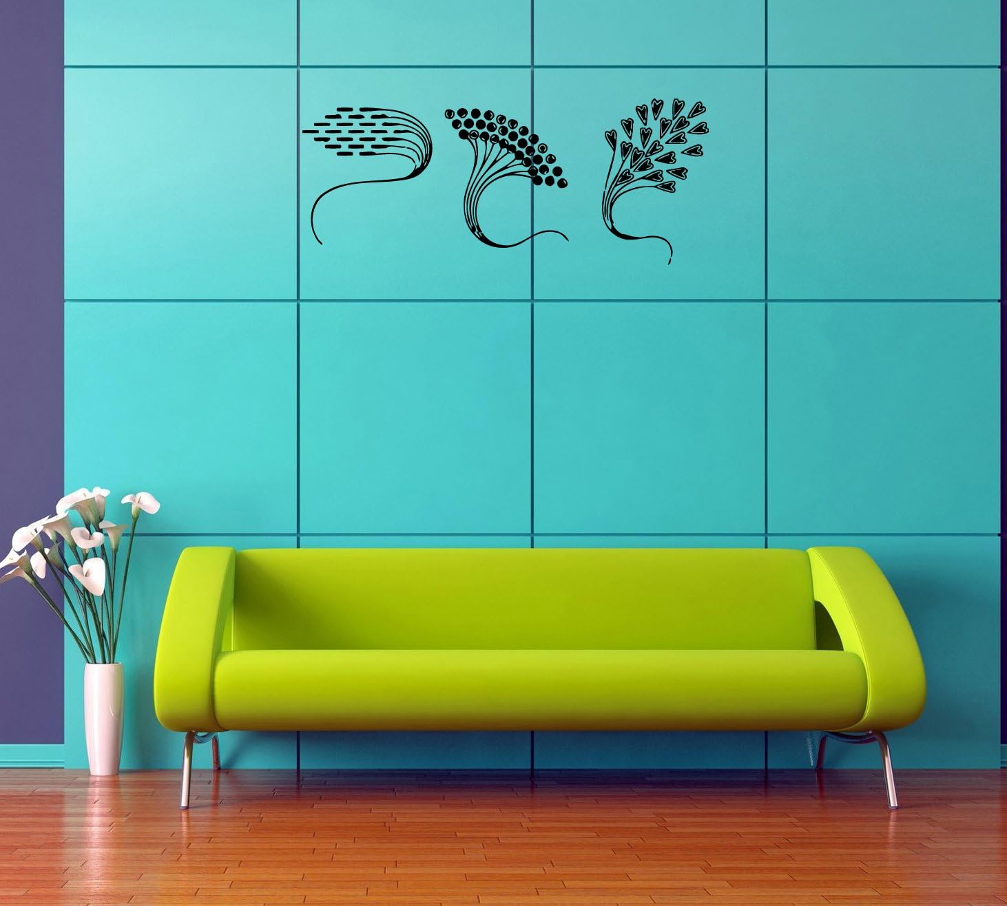 Wall Decor Sticker Mural Decal Plants 4198 Tools & Home Improvement