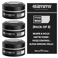 Vista 10 de Gummy Fonex Cera para peinar el cabello ULTRA HOLD, 5.1 fl oz