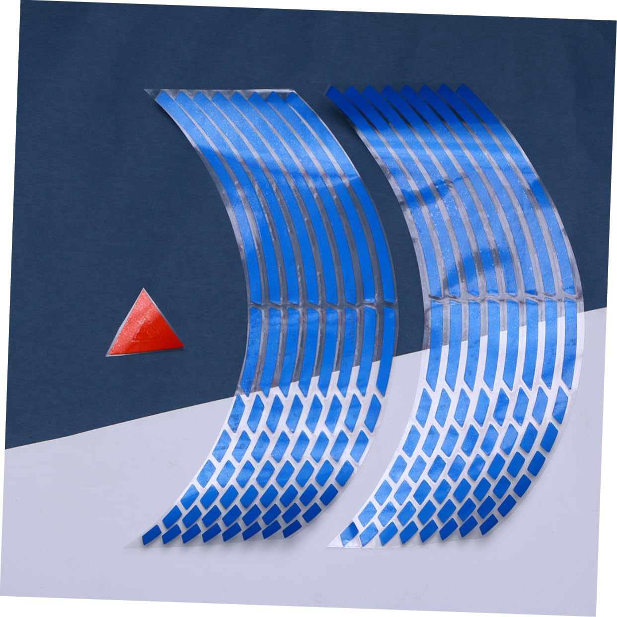 Mikinona Car Wheel Rim Sticker Rim Stripe Decal Decal Stripes Sunscreen Enduring