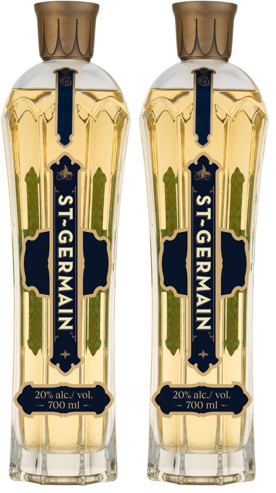St-Germain französischer Holunderblütenlikör, 20% Vol., 70 cl/700 ml, Elderflower Liqueur, traditionell hergestellt mit handverlesenen Holunderblüten, ohne künstliche Aromen, ideal für Cocktails