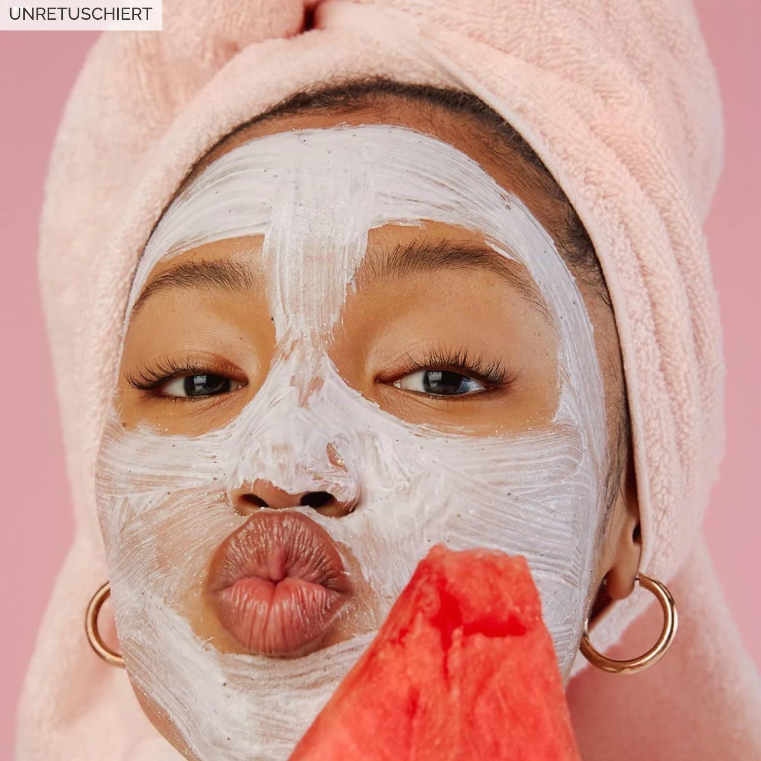 Glow Recipe Watermelon Glow Hyaluron Tonerde porenenges Gesicht – Sanfte Peeling-Tonmaske mit Hyaluronsäure – hilft, das Aussehen von Poren zu minimieren, gleichmäßiger Tonton + Hydrate (60 ml)