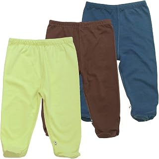 Babysoy Eco Essential 3-Piece Footie Pants Set Price In India