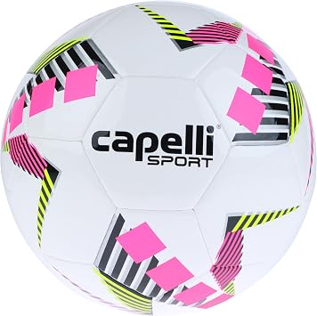 Capelli Sport Soccer Ball, Star Cubes Team Soccer Ball for Outdoor and Indoor Training