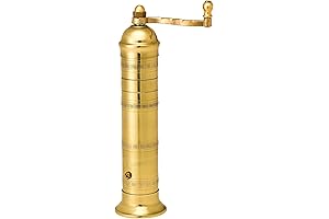 Atlas Brass Pepper Mill Grinder: Your Culinary Assistant Extraordinaire