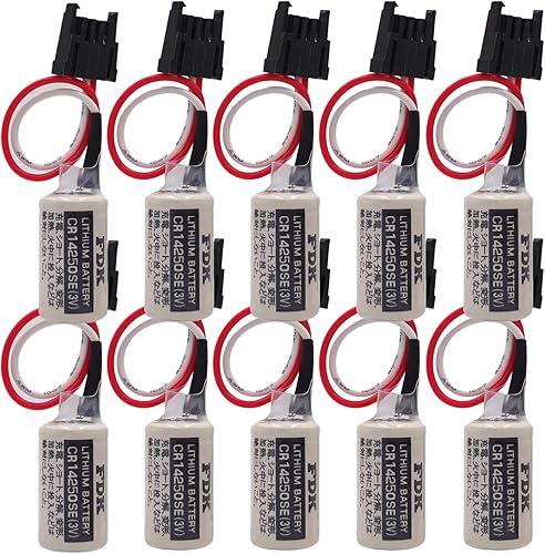 Miniatura 8 de CR14250SE 3V Batería de litio 1800mAh para Sanyo FDK 12AA 3V PLC Batería 1747-BA Fuente de alimentación de reserva