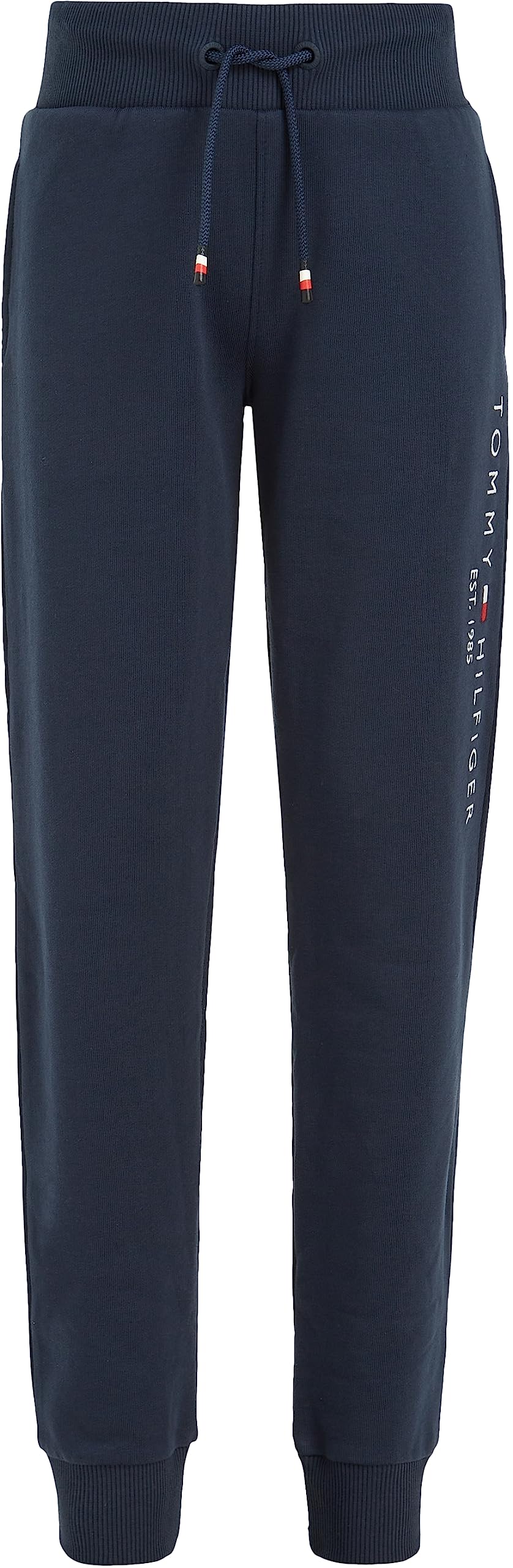 Tommy Hilfiger Boys Essential Pure Logo Joggers In Twilight Navy, Cotton, Size 10