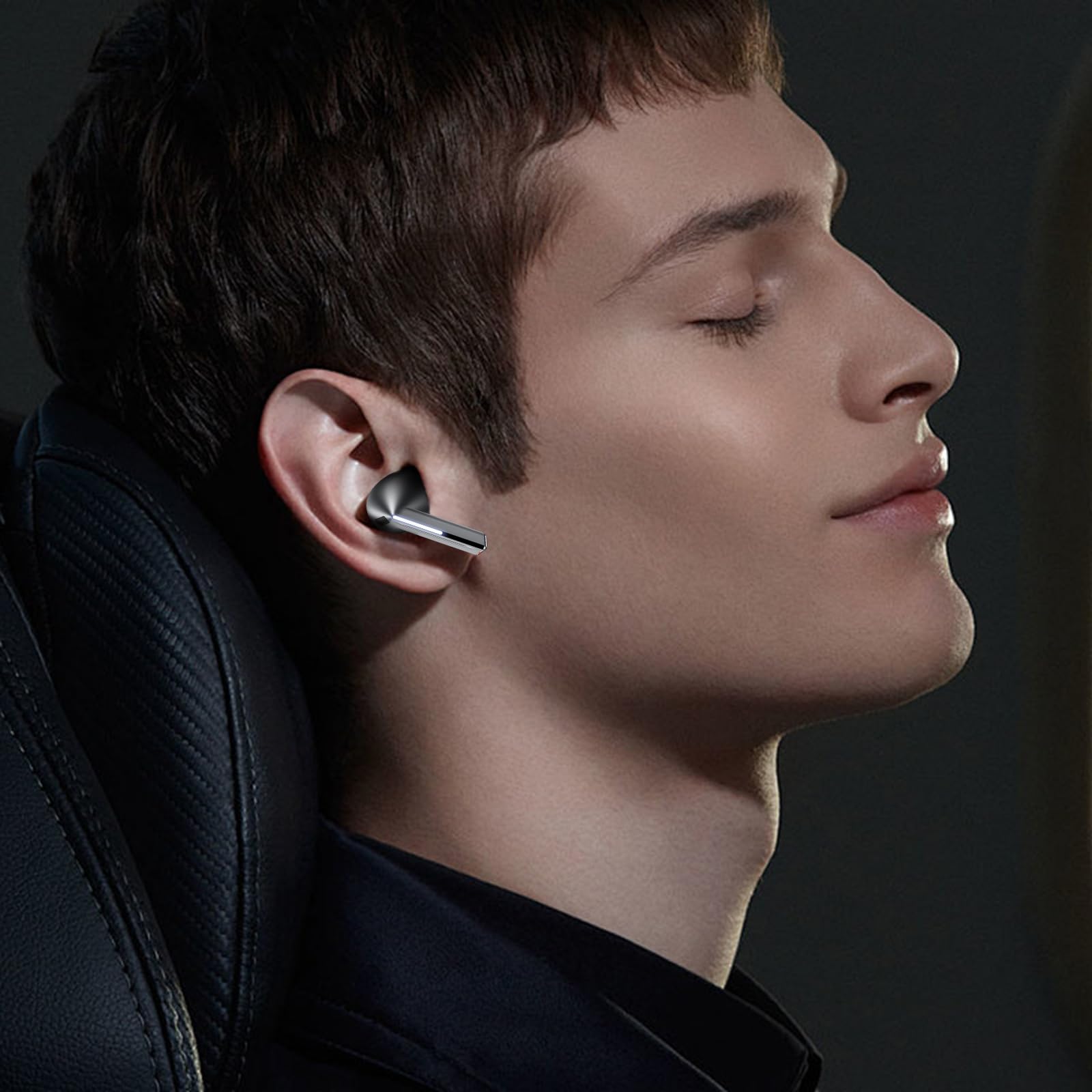 Wkładki douszne z pianki dla Samsung Galaxy Buds3 Pro, zestaw wkładek dousznych z pianki, 6 sztuk, 3 rozmiary - czarne