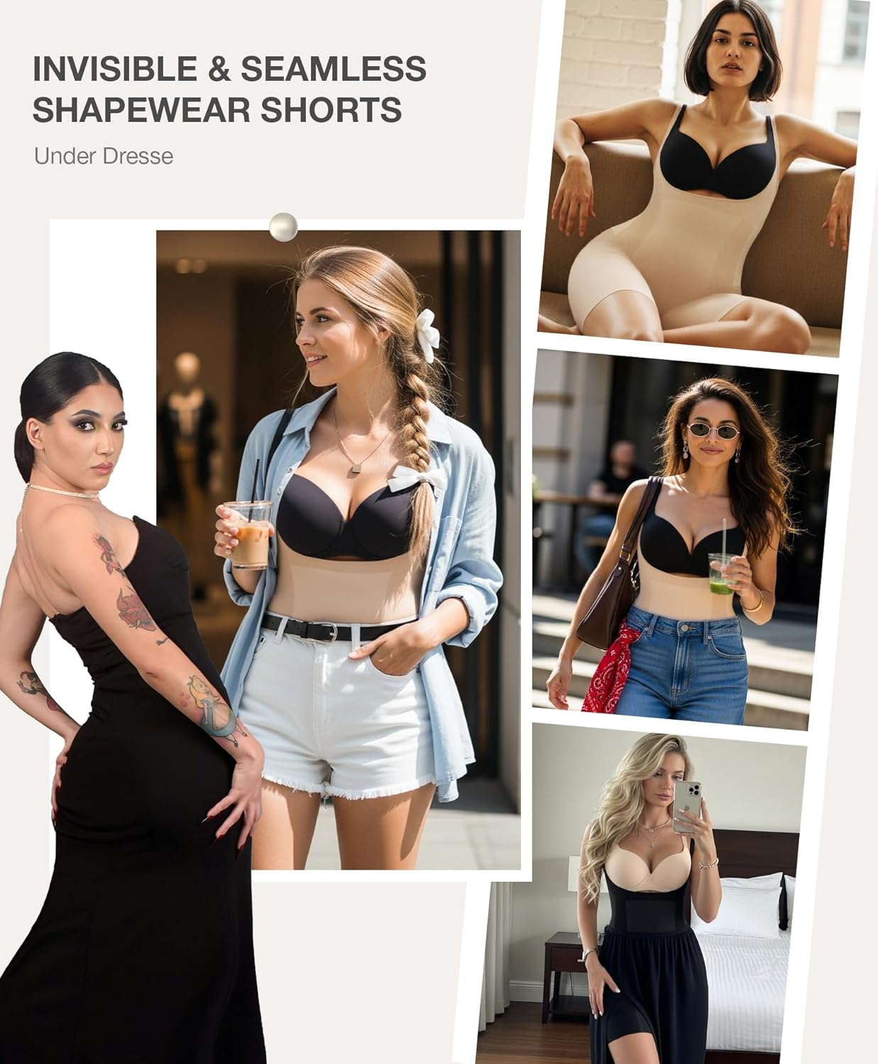 Lover-Beauty Tummy Tuck Compression Garment for Women Open Bust Shapewear Seamless Bodysuit Faja Body Shaper - Image 5