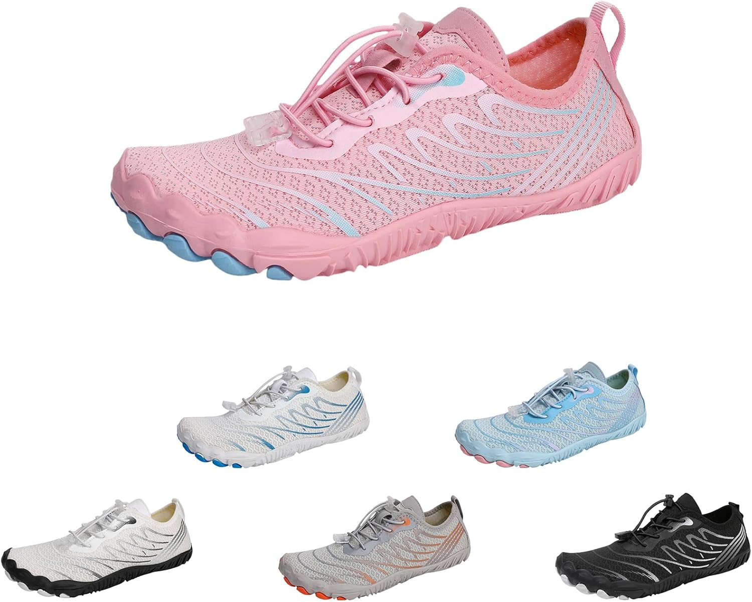 Womens Mens Wide Toe Box Non-Slip Water Shoes Lightweight & Breathable Zero Drop Quick Dry Grounded Outdoor Sport Running Beach Pool Hiking Shoes - Image 6