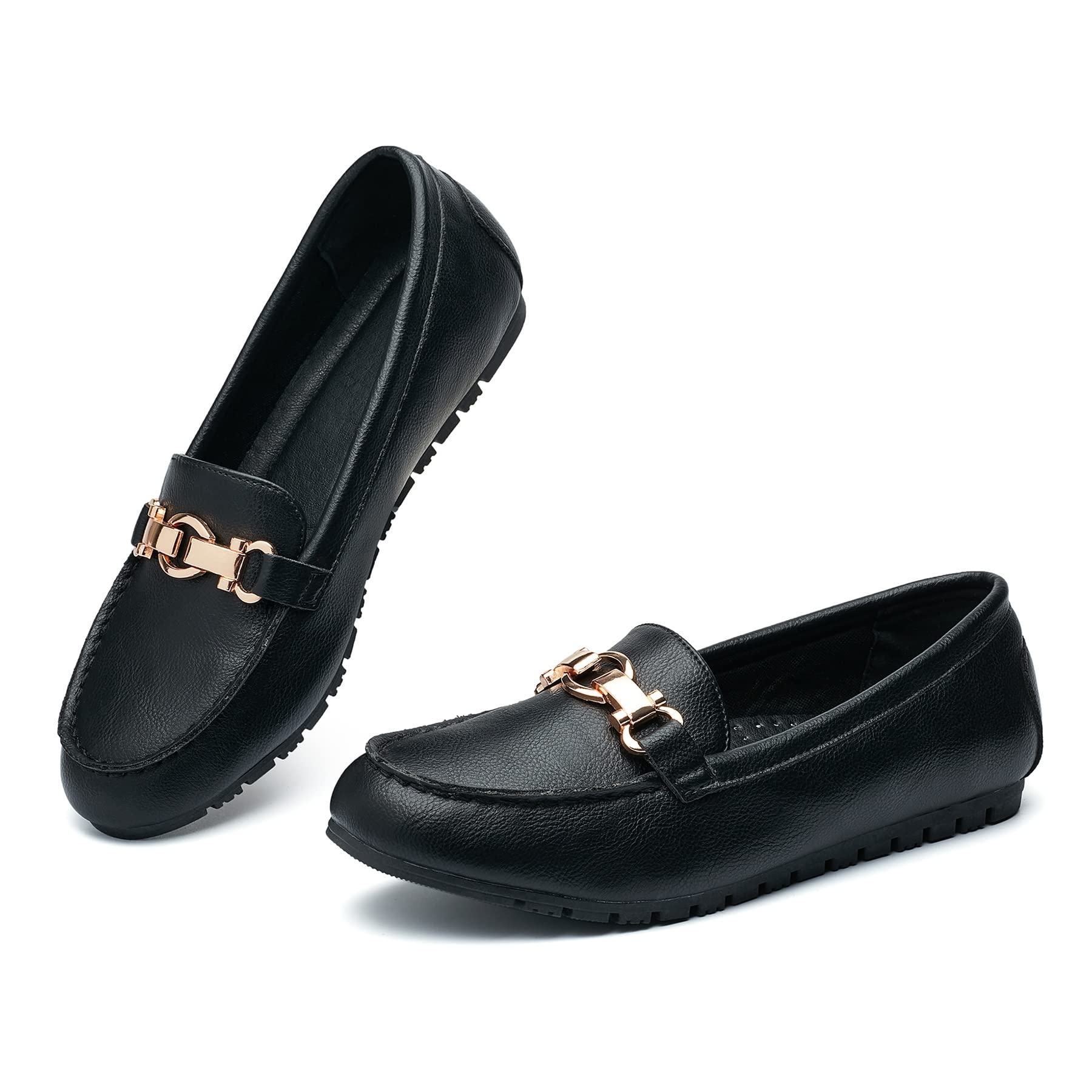 CvistpieoLoafers for Women Business Casual Shoes Comfortable & Lightweight Penny Loafers Slip On Work Flats
