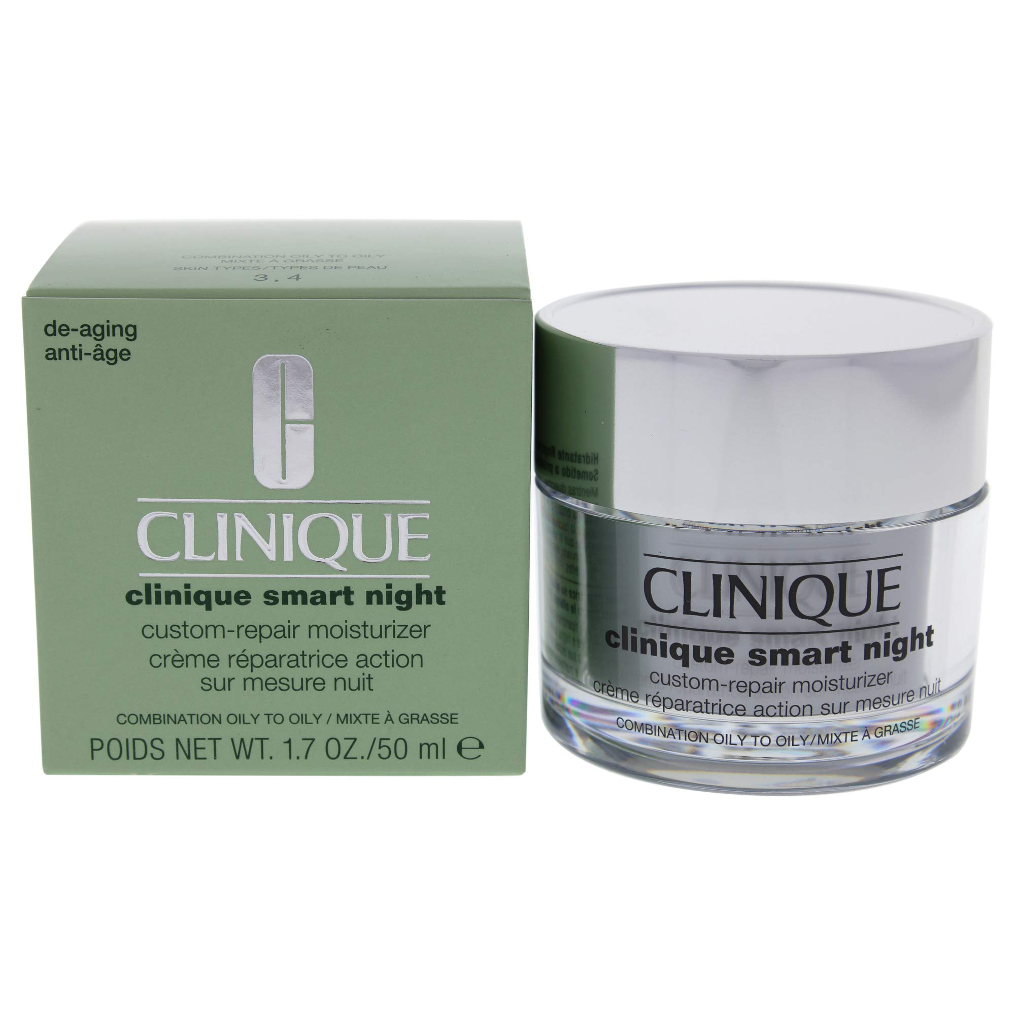Clinique Clinique Smart Night Custom-Repair Moisturizer - Combination Oily To Oily, 50 ml