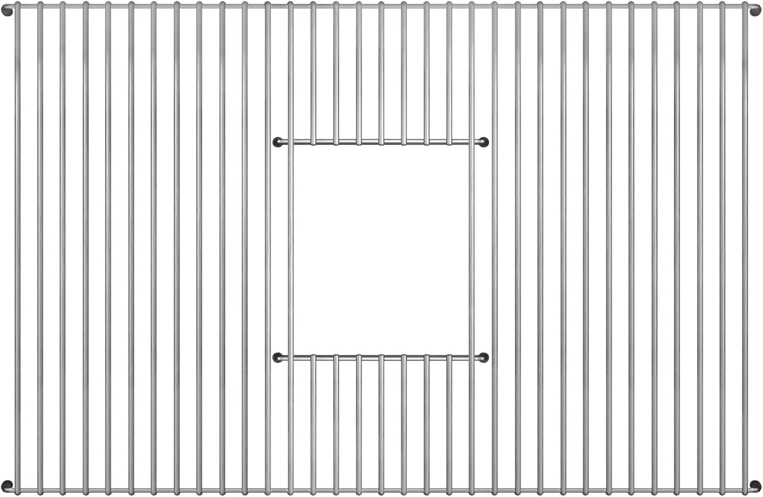 Whitehaus Stainless Steel Kitchen Grid for Whitehaus Collection Sink, 25" x 14"
