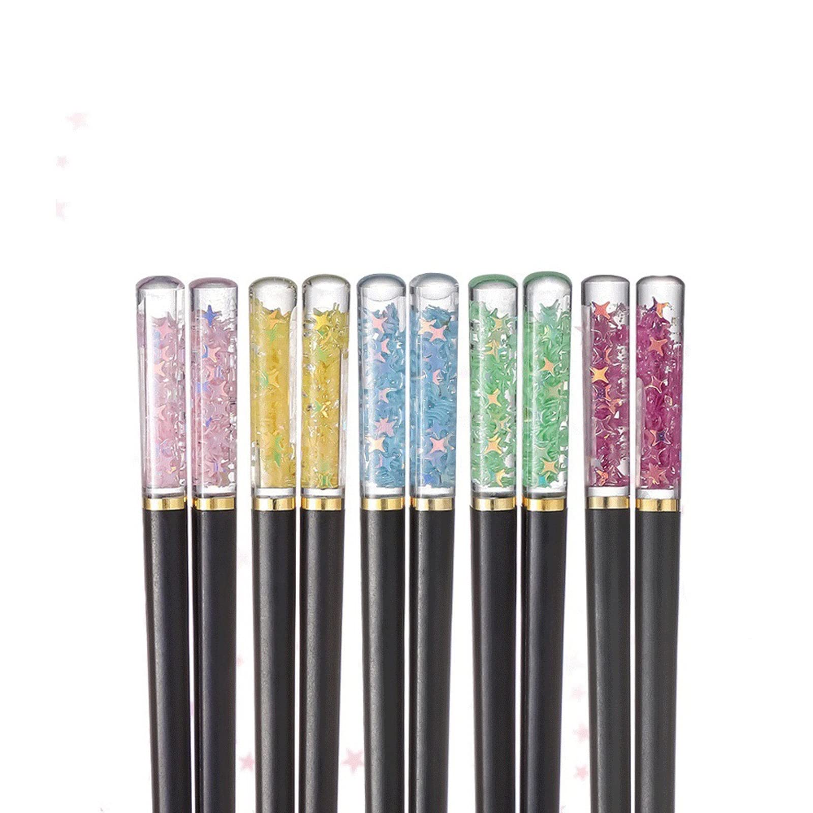 Palillos reutilizables de 24 cm antideslizantes para hogar y cocina
