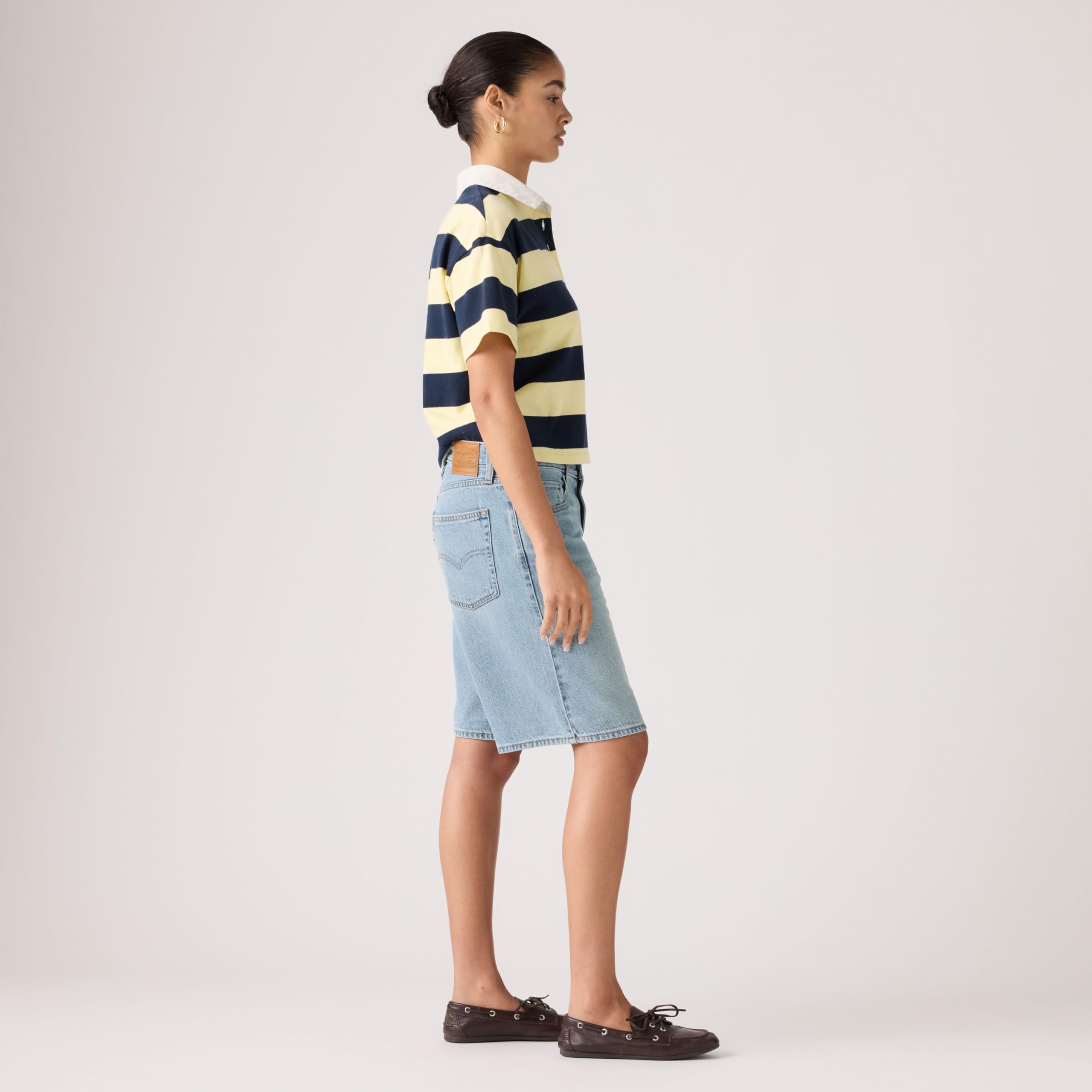 Levi's Baggy Dad Jort - Pantalones Cortos Mujer