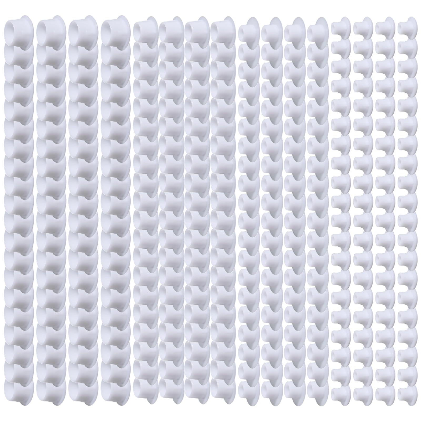 320Pcs Furniture Hole Caps 4 Sizes Cabinet Hinge Hole Covers Decoration Cap Holes Plugs Screw Cover Plugs Screw Cover