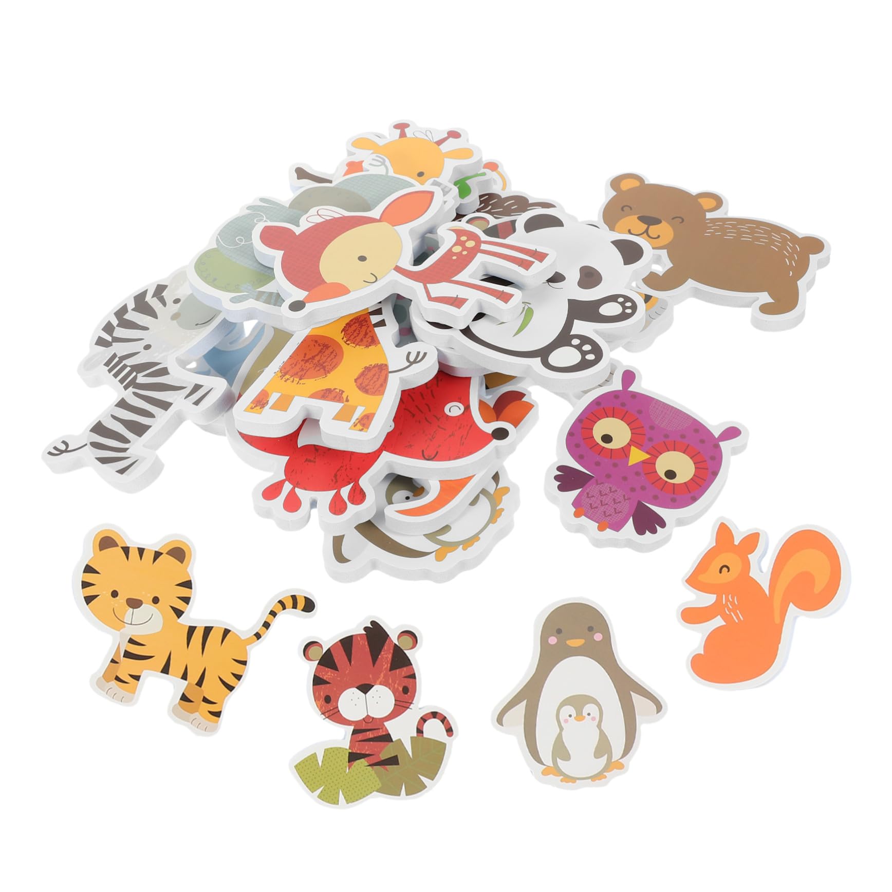 Jouets de Bain Animaux Flottants Eva 17 Pièces pour Bébé
