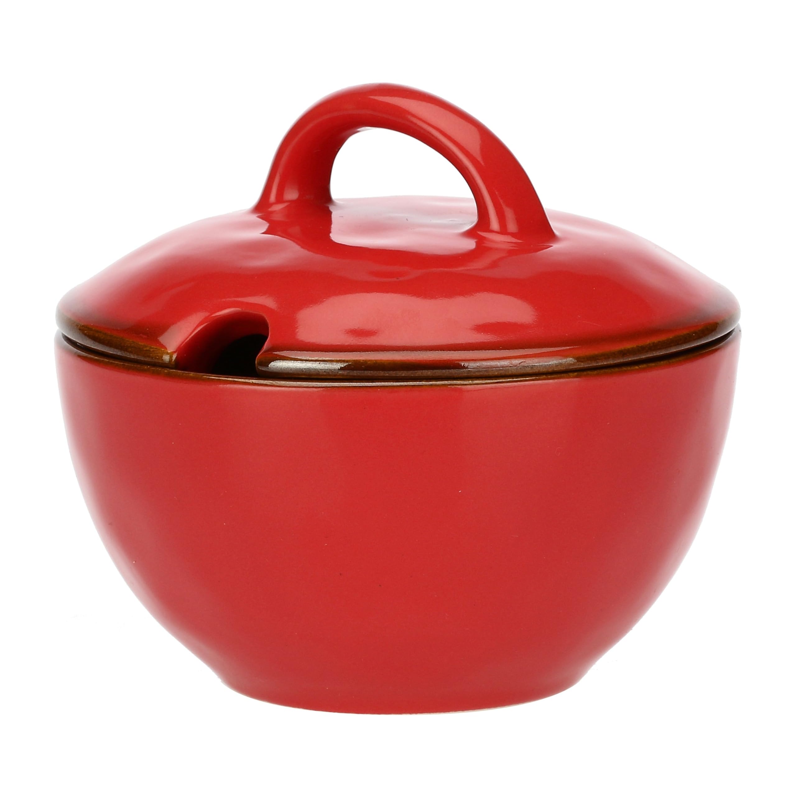 Rose&Tulipani Concerto Coral Red Sugar Bowl