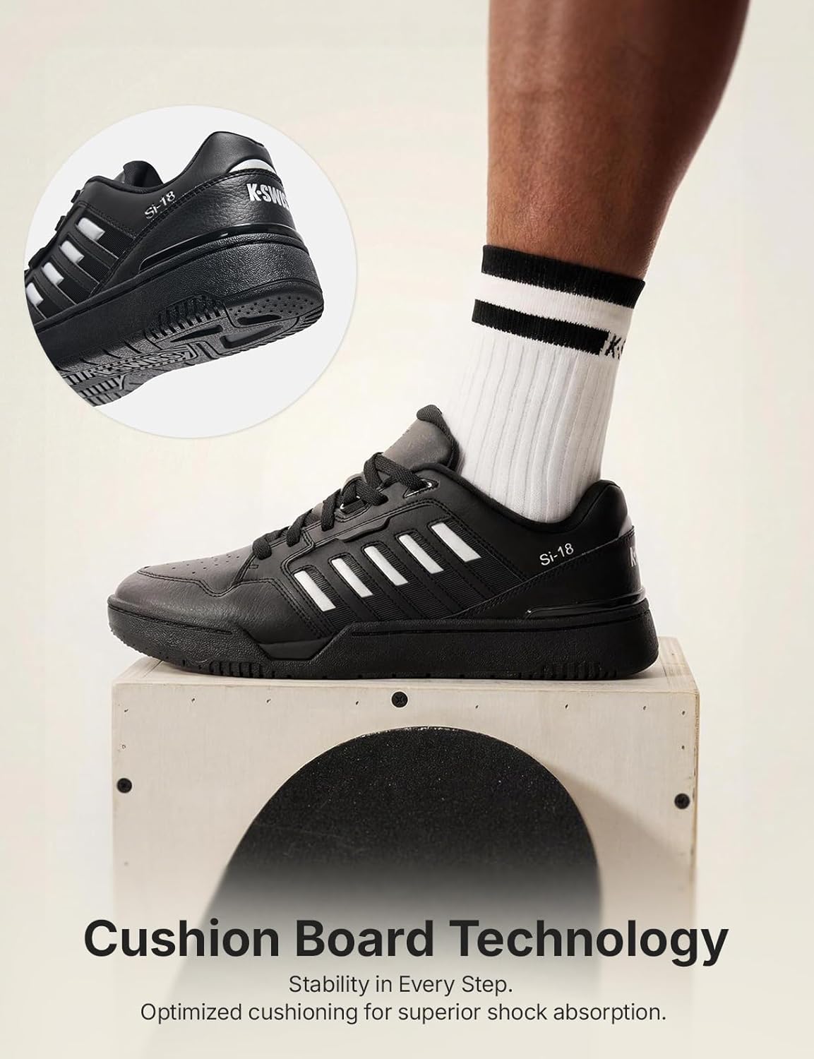 K-Swiss Men's SI-18 Rival Sneaker
