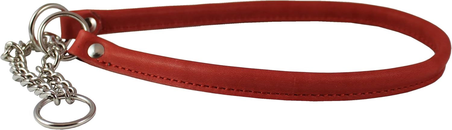 Martingale Genuine Leather Dog Collar Choker XLarge 24"-28" Neck, Mastiff, Cane Corso, Great Dane