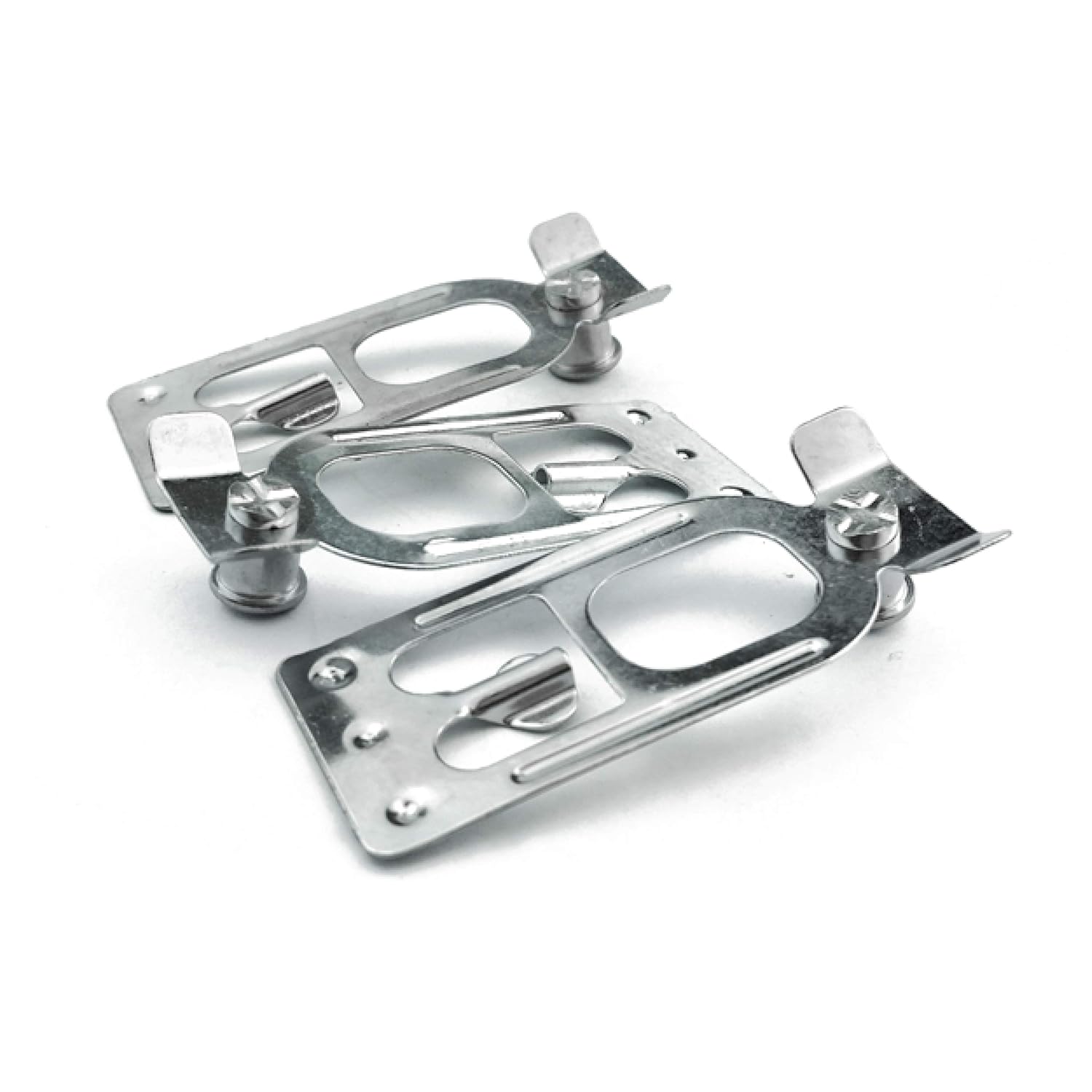 Teardrop Pallet Rack Safety Clip, Universal Cross Beam Locker for Steel King, Bulldog, SpaceRak New Style Racking System and Other Brands with Tear Drop Alignment Holes, 2 Packs, 50 Pcs/Pack, USCLIP