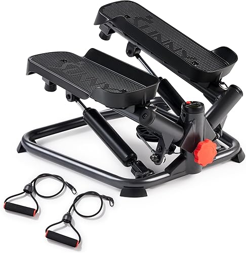 Miniatura 11 de Sunny Health & Fitness Mini Steppers for Exercise at Home, Stair Step Workout Machine, Full Body Cardio Equipment, with Optional Free SunnyFit App
