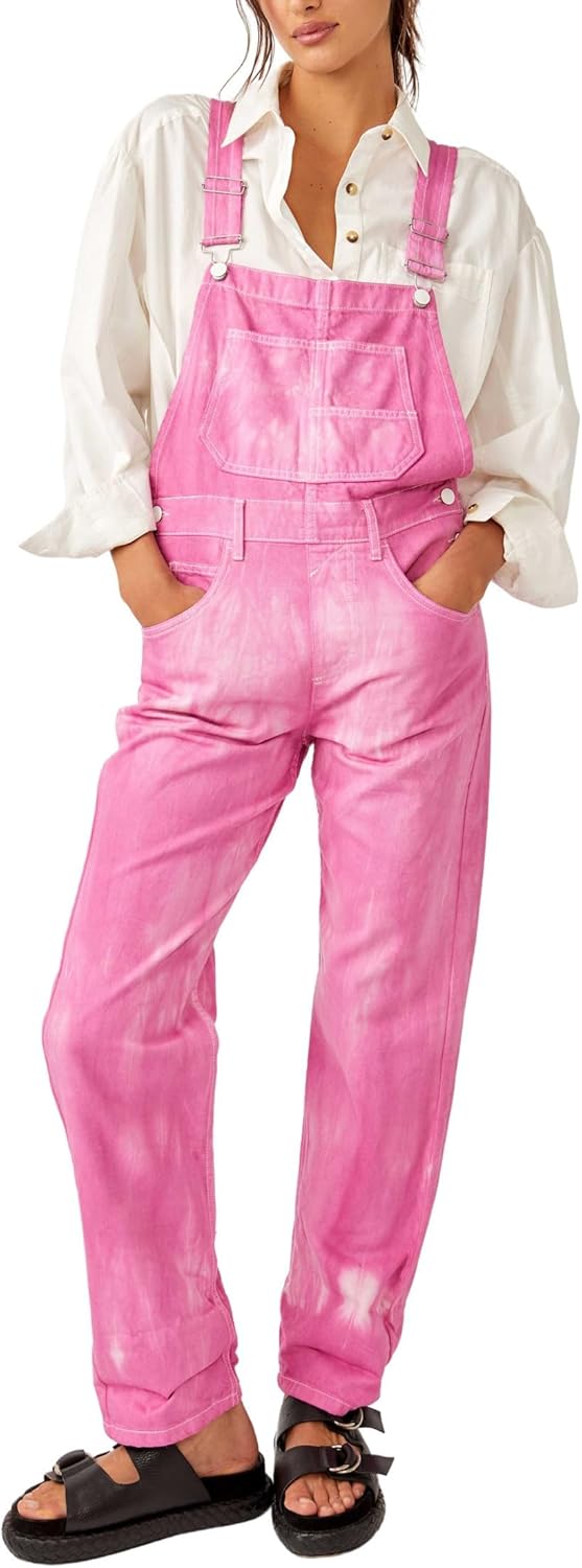 Free People Women's Ziggy Denim Overalls
