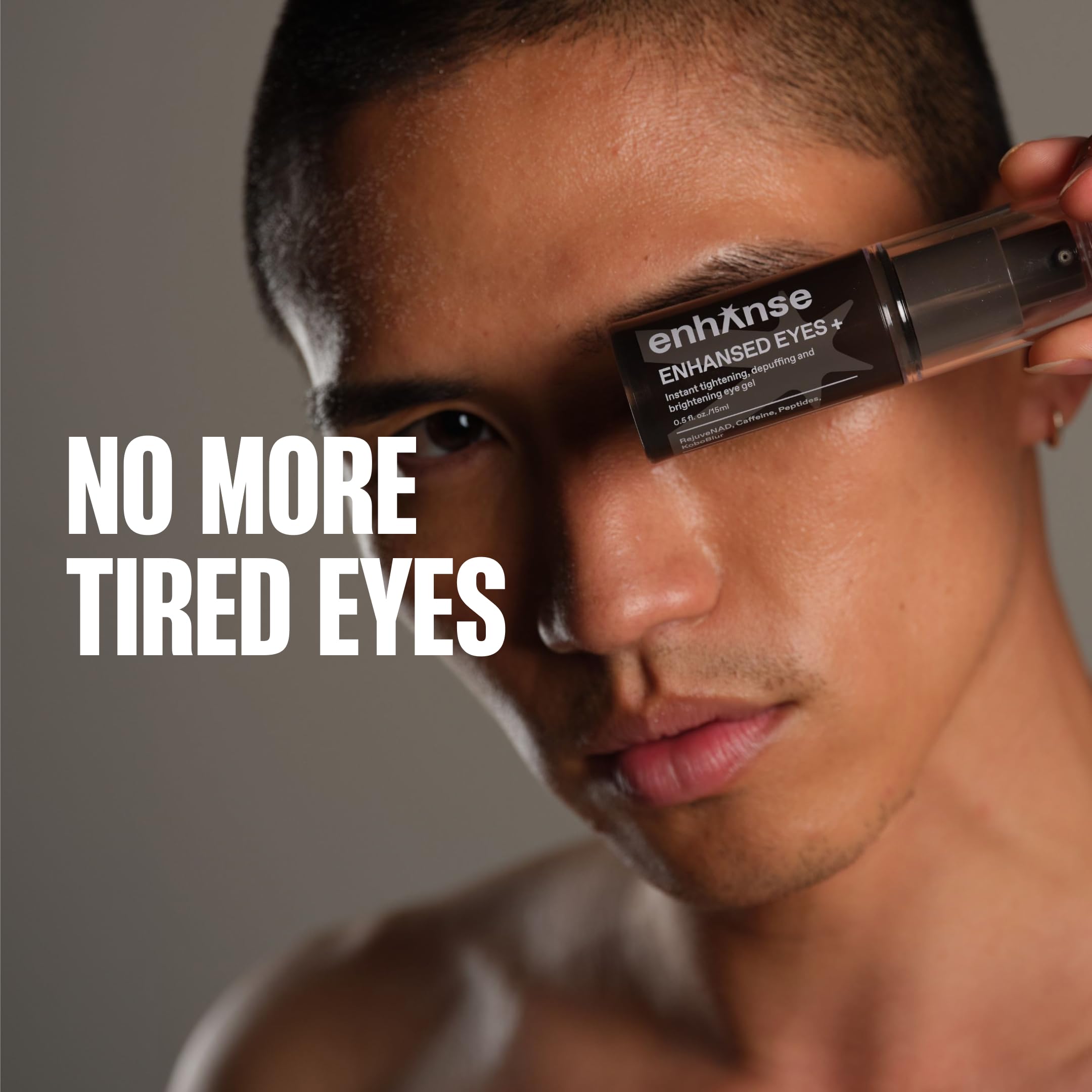 Under Eye Gel for Men with Caffeine, Peptides & RejuveNAD