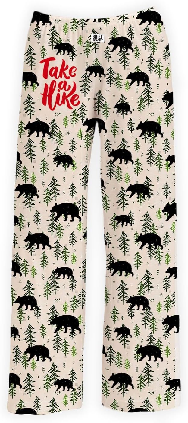 BRIEF INSANITY Lounge Pajama Pants - Comfy Lightweight Unisex Bottoms with Pockets - Soft Luxury Loungewear for Men & Women