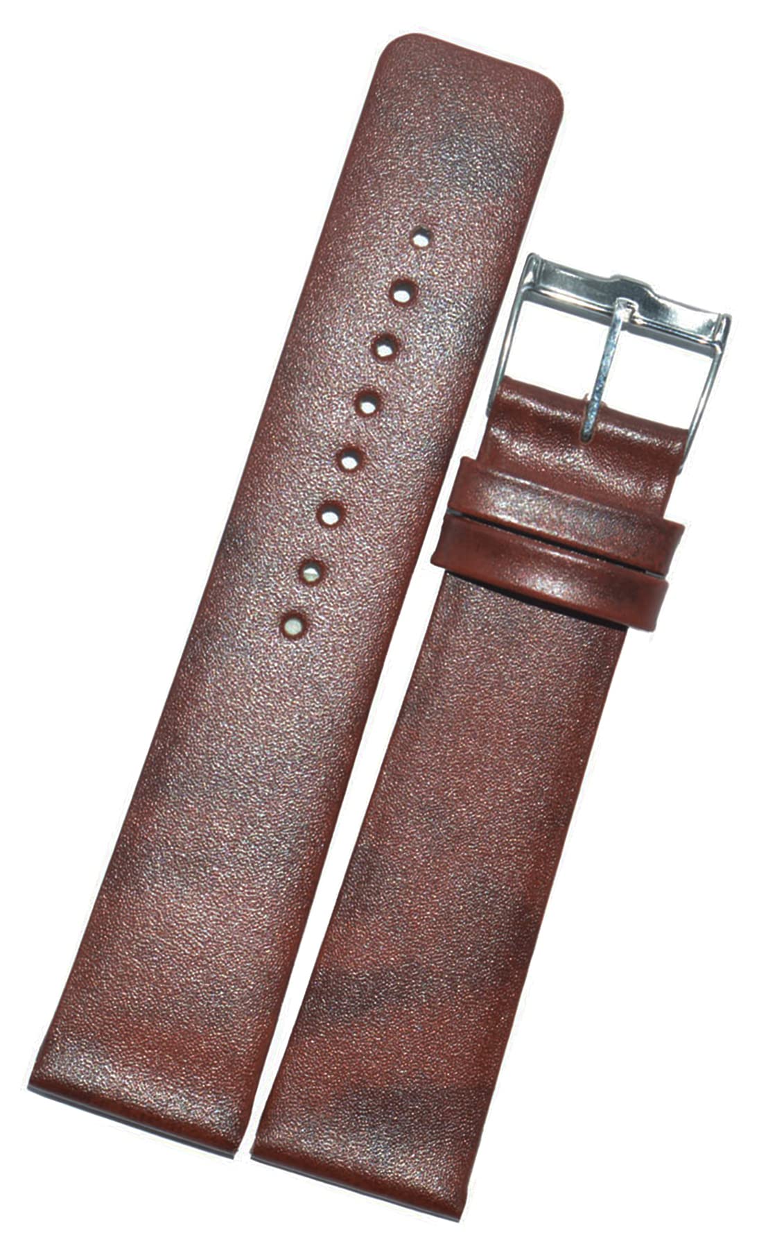 SURU® 22mm Slim Textured Leather Watch Strap/Watch Band for Men Women (Colour - Tan/Width Size -22mm) T97 (B0966MSJ1L) Amazon Price History, Amazon Price Tracker