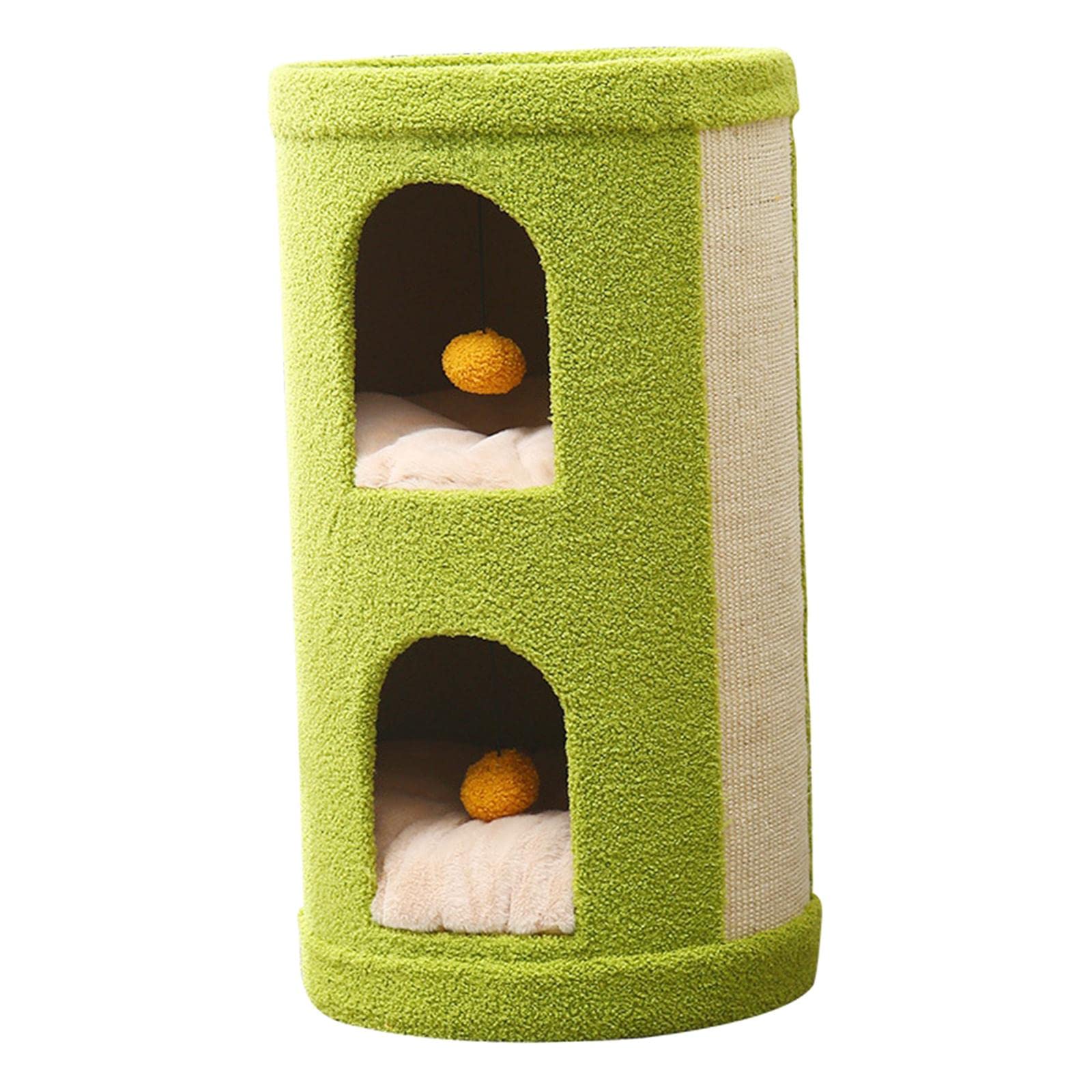 Torre para Gatos Marco de Escalada for Gatos, Perchas for casa, Entrenamiento Interactivo, Pelota Juguete Colgante, Muebles, Postes for rascar for el Suelo Interior Rascador