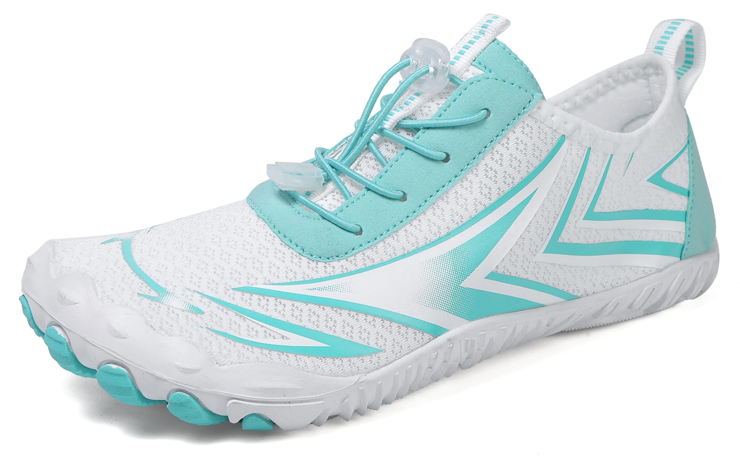 Teechodina Unisex Traillaufschuhe Herren Damen Wanderschuhe Barfußschuhe Laufschuhe Knit Sneaker Fitnessschuhe Fivefinger Zehenschuhe
