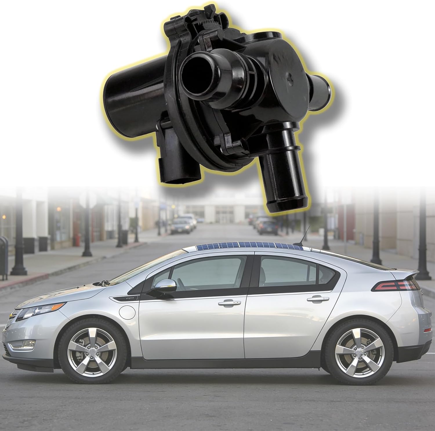 Heater Coolant Control Valve Fit for Chevrolet Volt 2017 2018 Direct Fit Replacement for 23187581