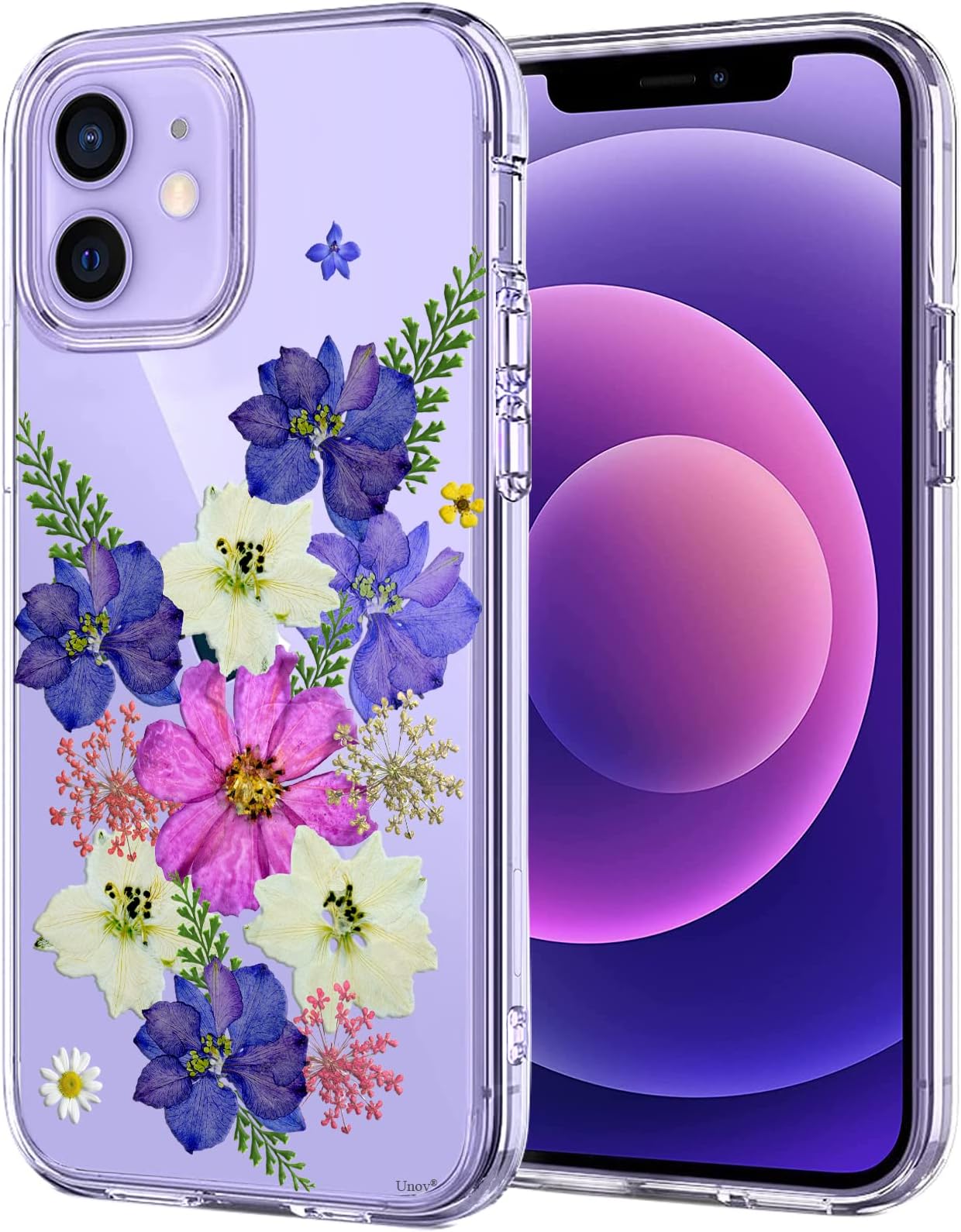 Amazon.com: Unov Case Compatible with iPhone 11 Pro Case Clear with ...