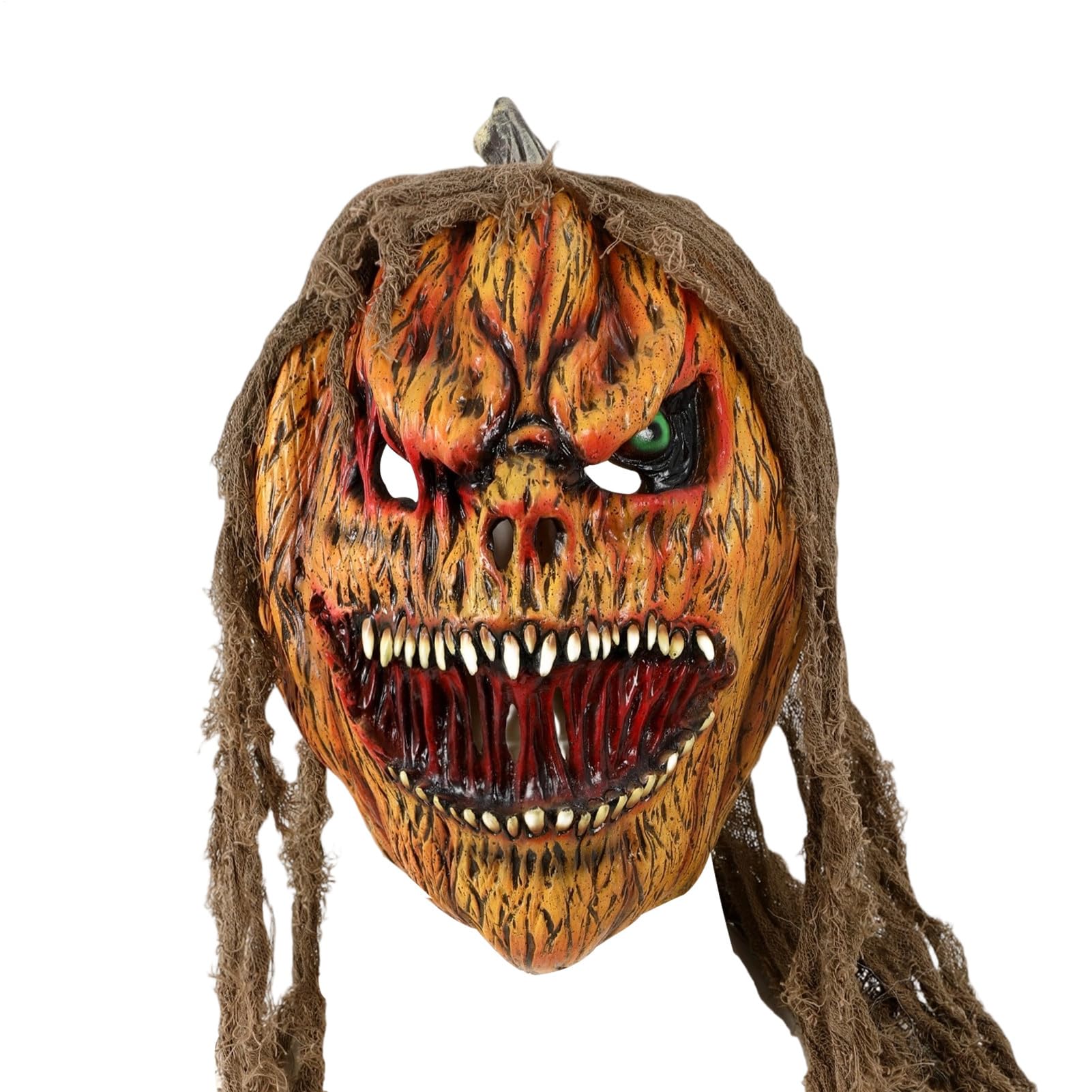 Costume de citrouille effrayant avec accessoires de cosplay de qualité - 8