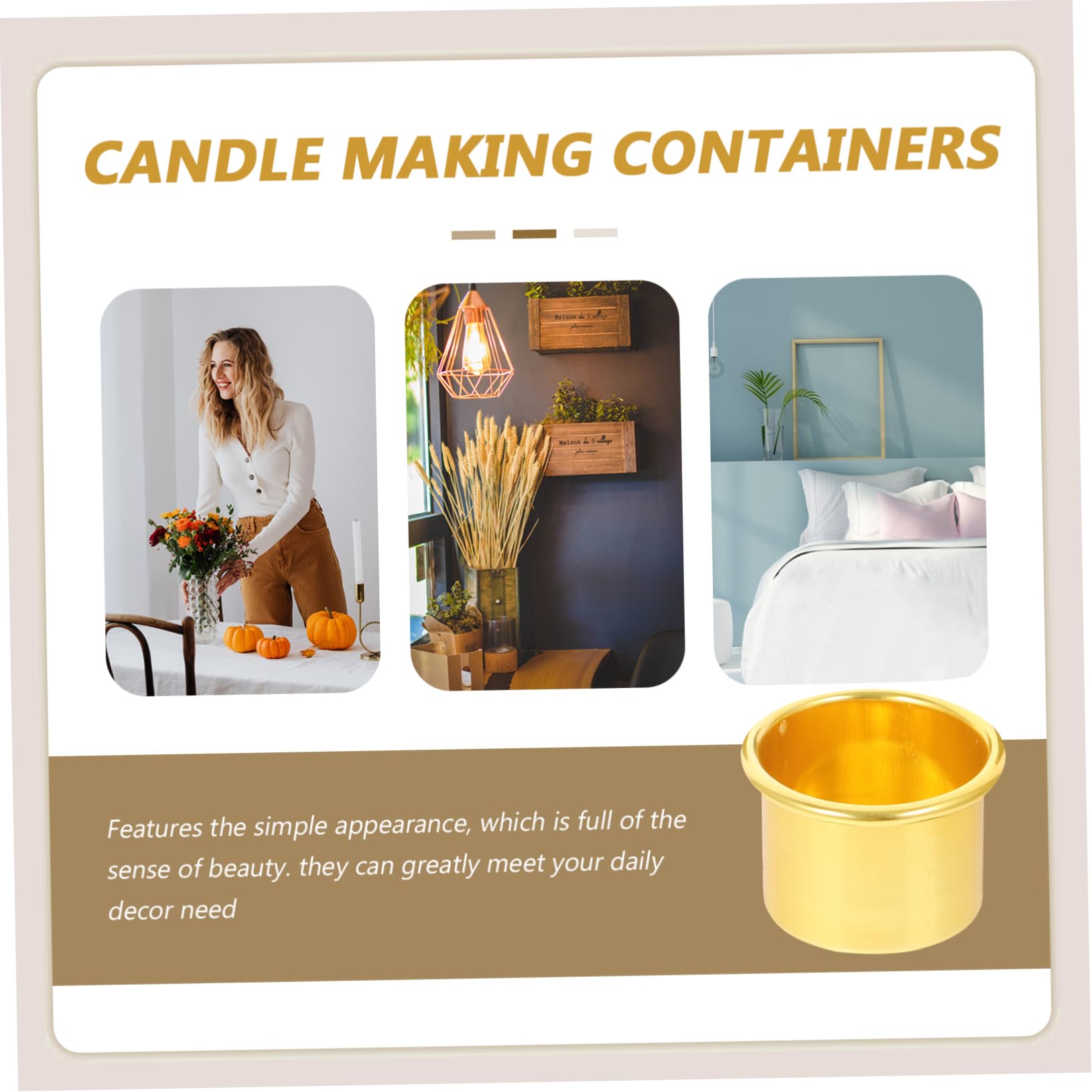 DECHOUS 30pcs bracket Metal water cup candle holder Wax Votive Pegs household crafts candlestick Candlestick Cup wishing wax DIY Tealight Candle Cup column frame candlestick cup