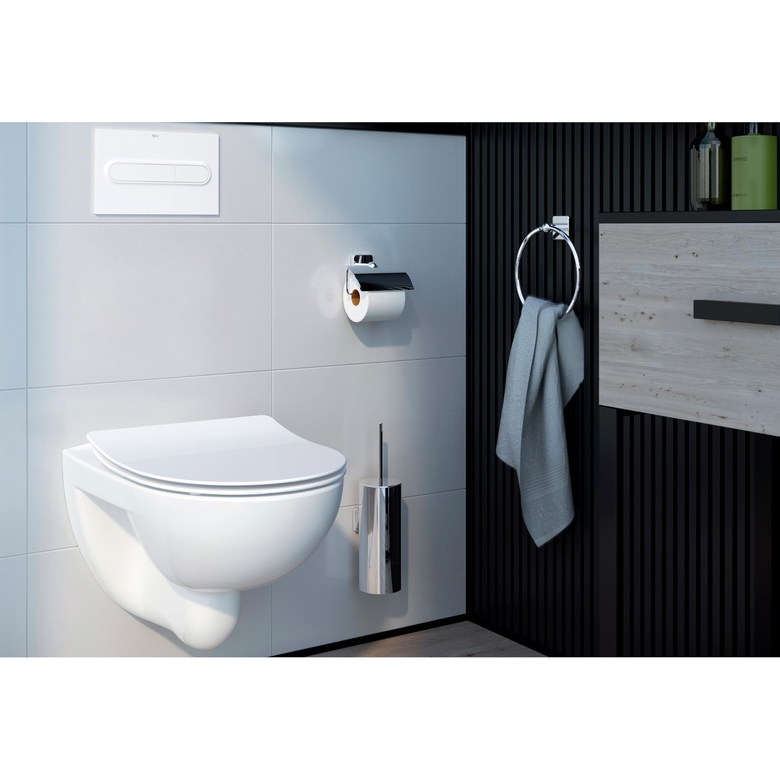 ALTERNA - Pack Cuvette Suspendue Alterna Daily C Sans Bride Avec