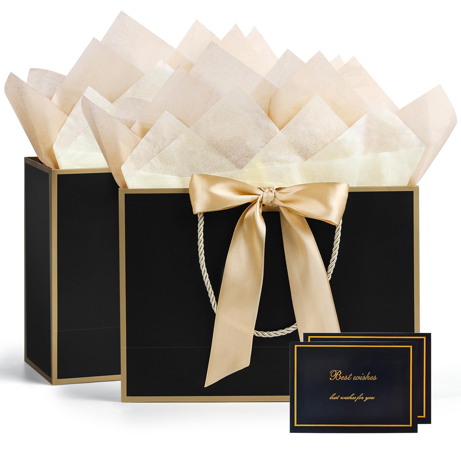 KATIMI 2 stuks cadeauzakjes voor verjaardag, 2 geschenkzakjes 2 KATIMI 2 stuks cadeauzakjes voor verjaardag, 2 geschenkzakjes 2