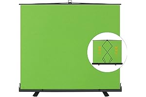 emart 77x92in Pro Backdrop Green Screen