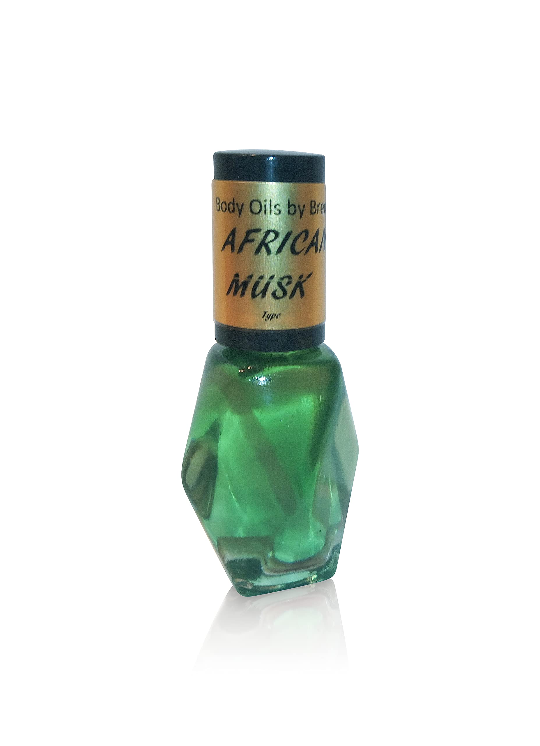 African Musk Oil, Green Musk, Thick Uncut Pure No Alcohol, Scented Fragrance Oil Light Clean (1/4 fl. oz.)