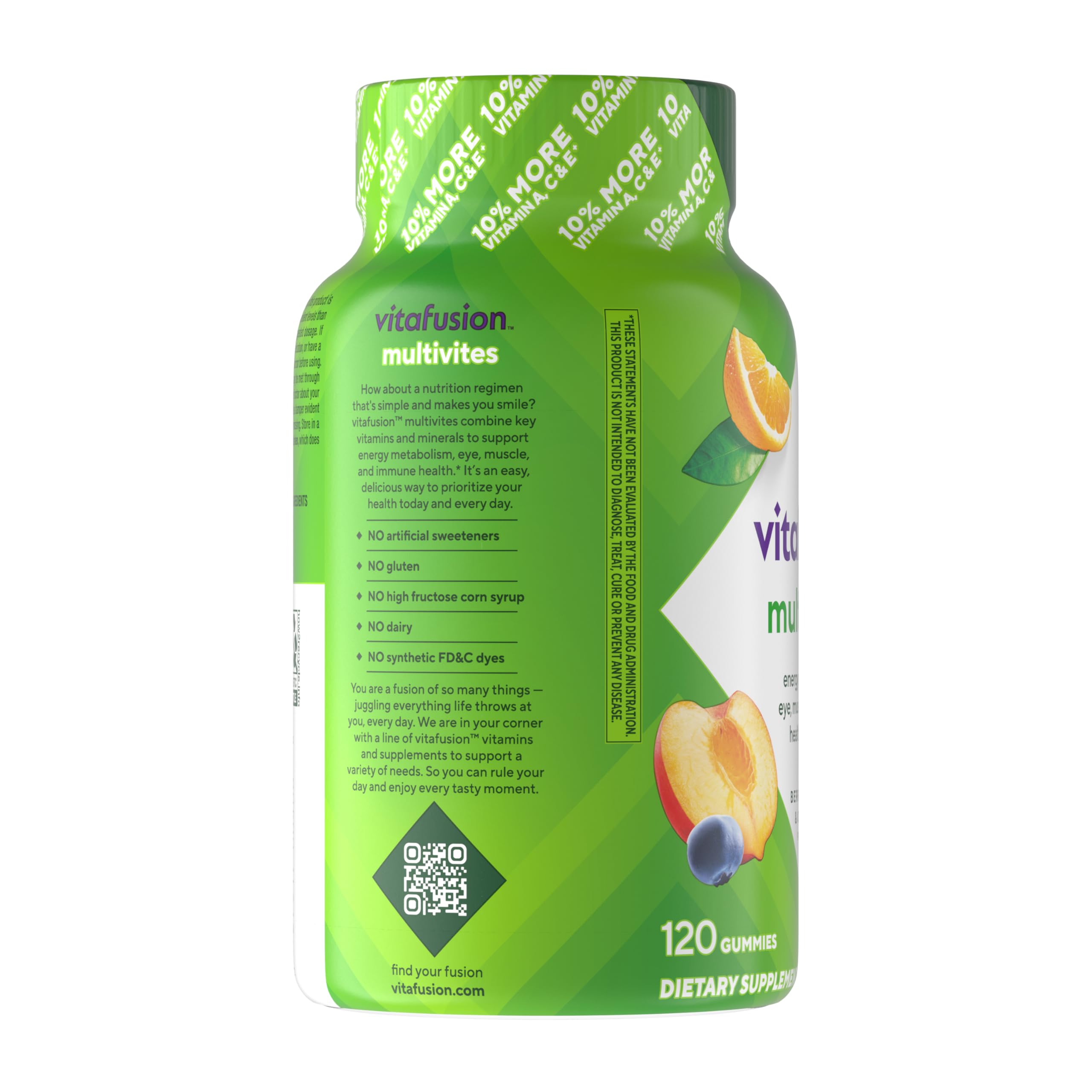 Vitafusion Multivitamin Gummies | 120 Adult Gummy Vitamins — Amazon image 4