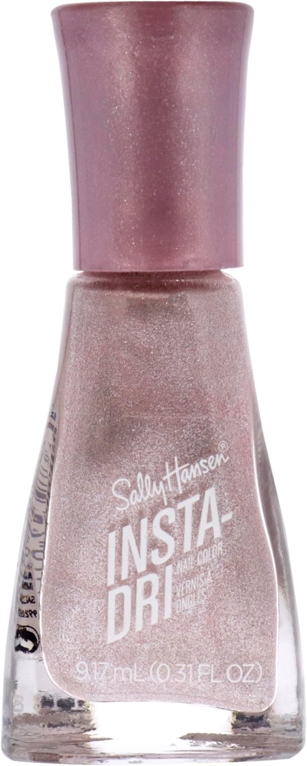 Sally Hansen Insta-Dri 1 Stroke-1 Coat-Done Nail Polish, 9.17ml, Petal To The Metal