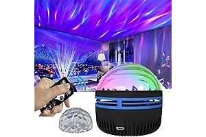 Hypnotic Waves: Northern Lights & Ocean Wave Projector