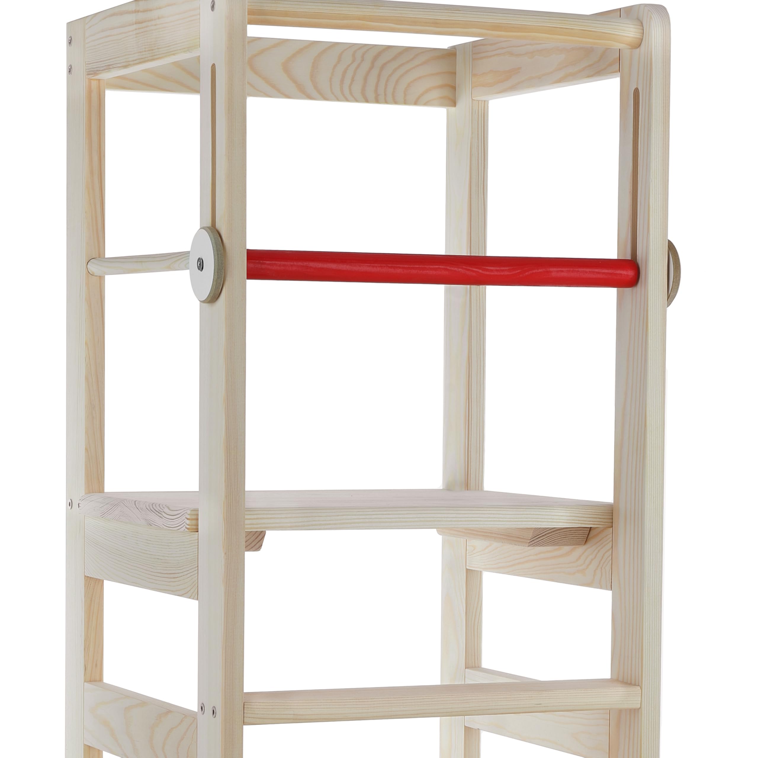 Love For Sleep Lernturm für Kinder Montessori - ab 1 Jahr Höhenverstellbar - Learning Tower aus Holz, Kinder Lernturm Stabil