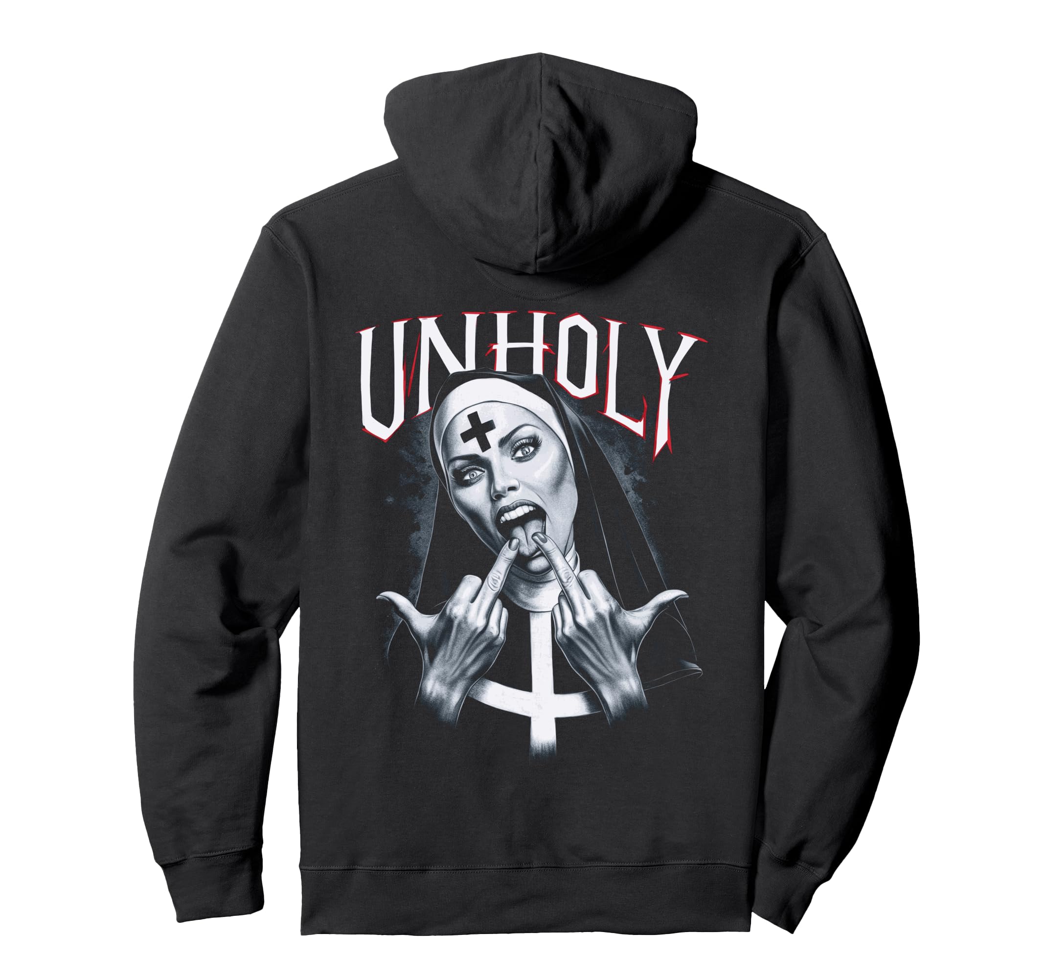 Rebellische Mode UNHOLyProvocative and Expressive - Rebellious Fashion UNHOLY Pullover Hoodie