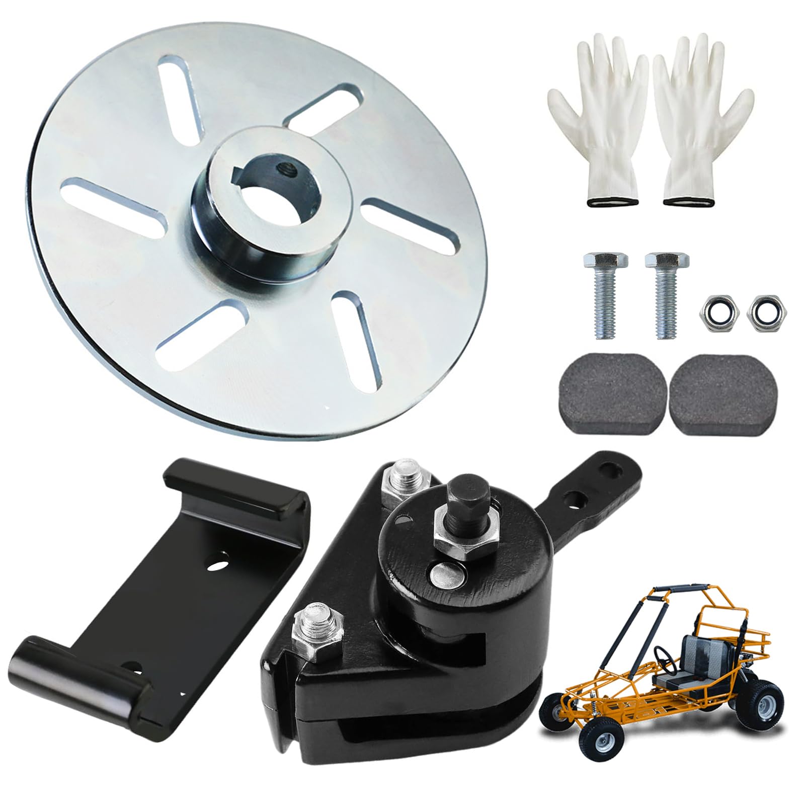 Amazon.com: PACEWALKER Upgrade Go Kart Mechanical Disc Brake