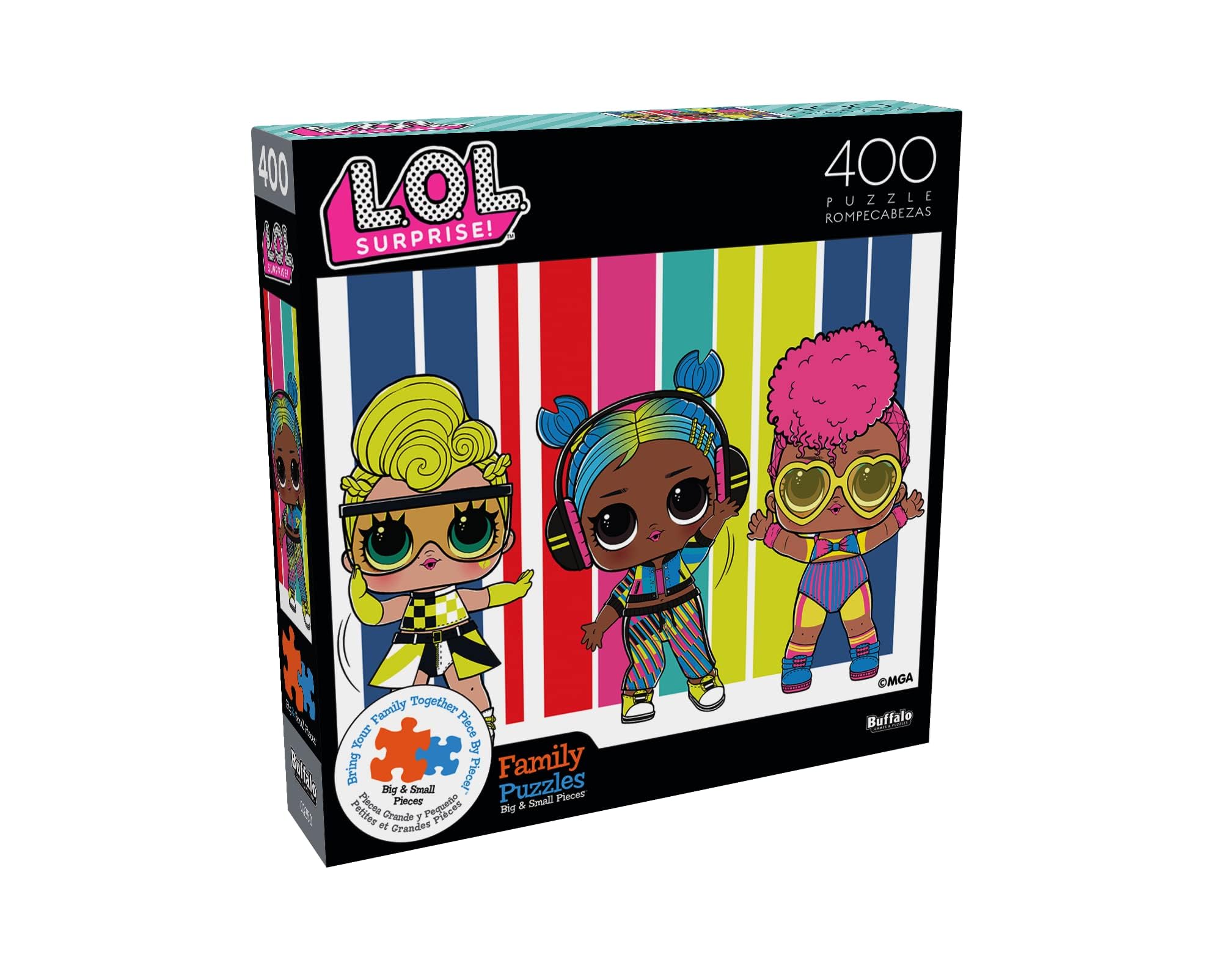 Amazon.com: Buffalo Games - LOL - LOL Surprise - Three Stripes
