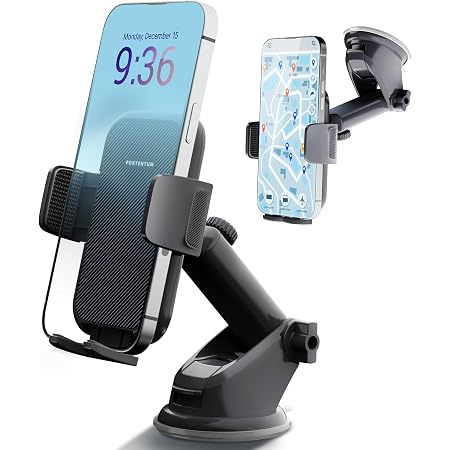 Supporto per telefono a ventosa, supporto per telefono cellulare per auto,2024 nuovo supporto per cellulare per parabrezza rotante a 360 - Supporto per telefono per griglia di ventilazione di vo