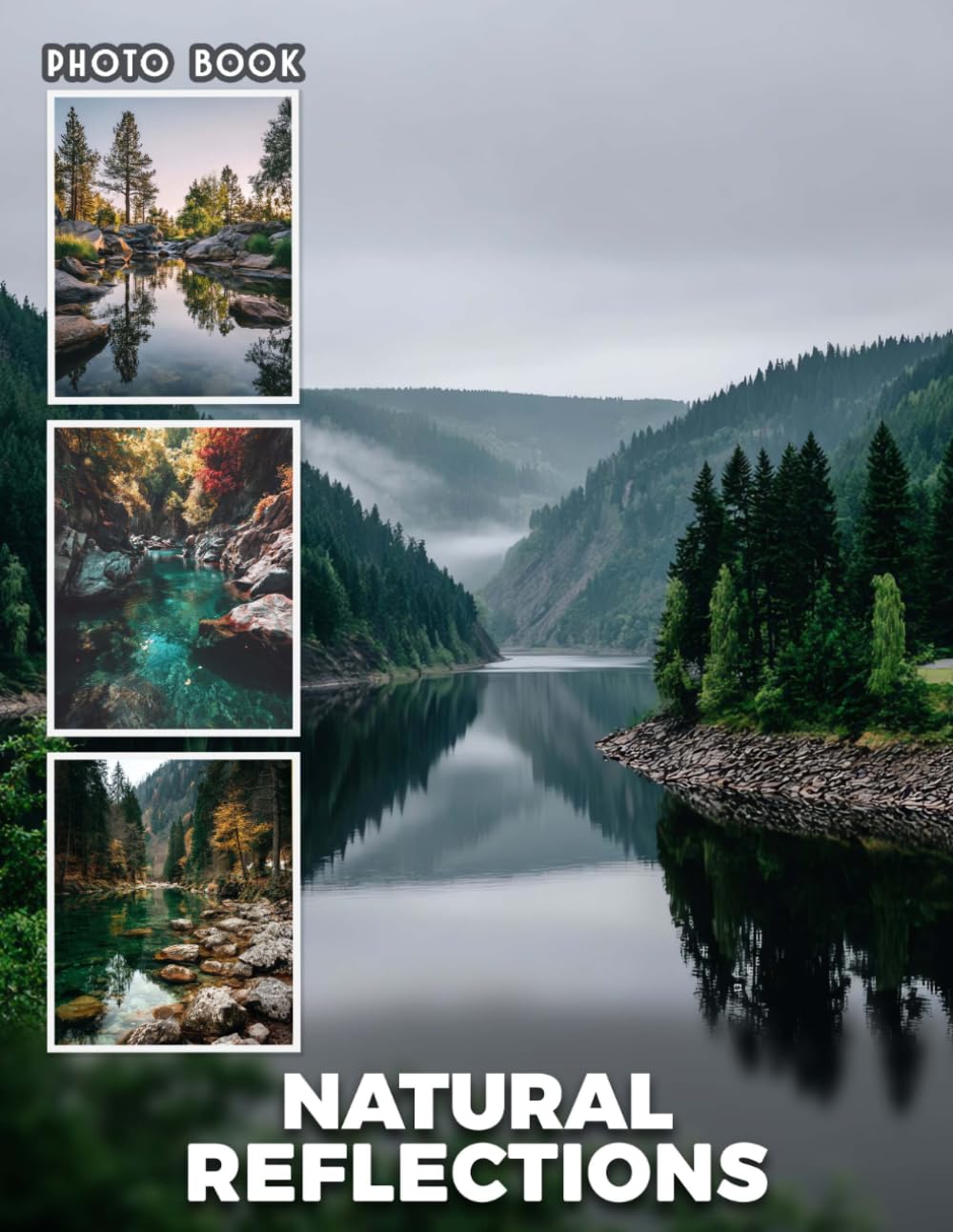 Natural Reflections Photobook: Scenic Reflection Photography Displaying Serene Water Mirror Images And Stunning Natural Scenes