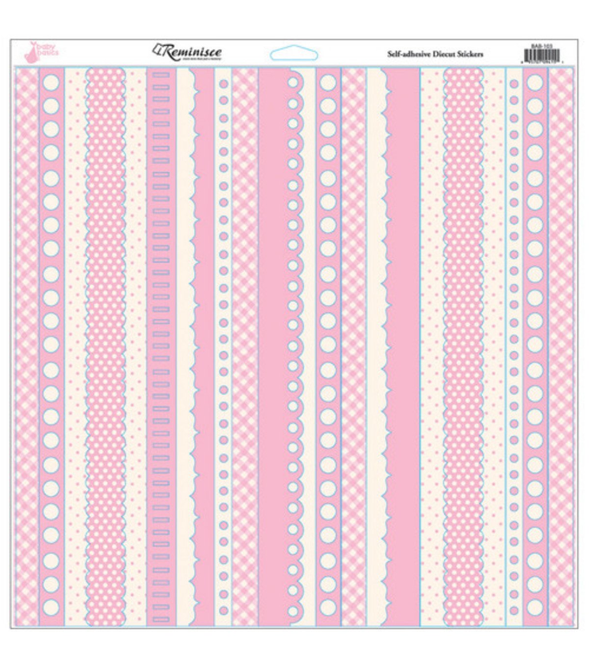 Reminisce - Stickers Découpés - Bande Fille